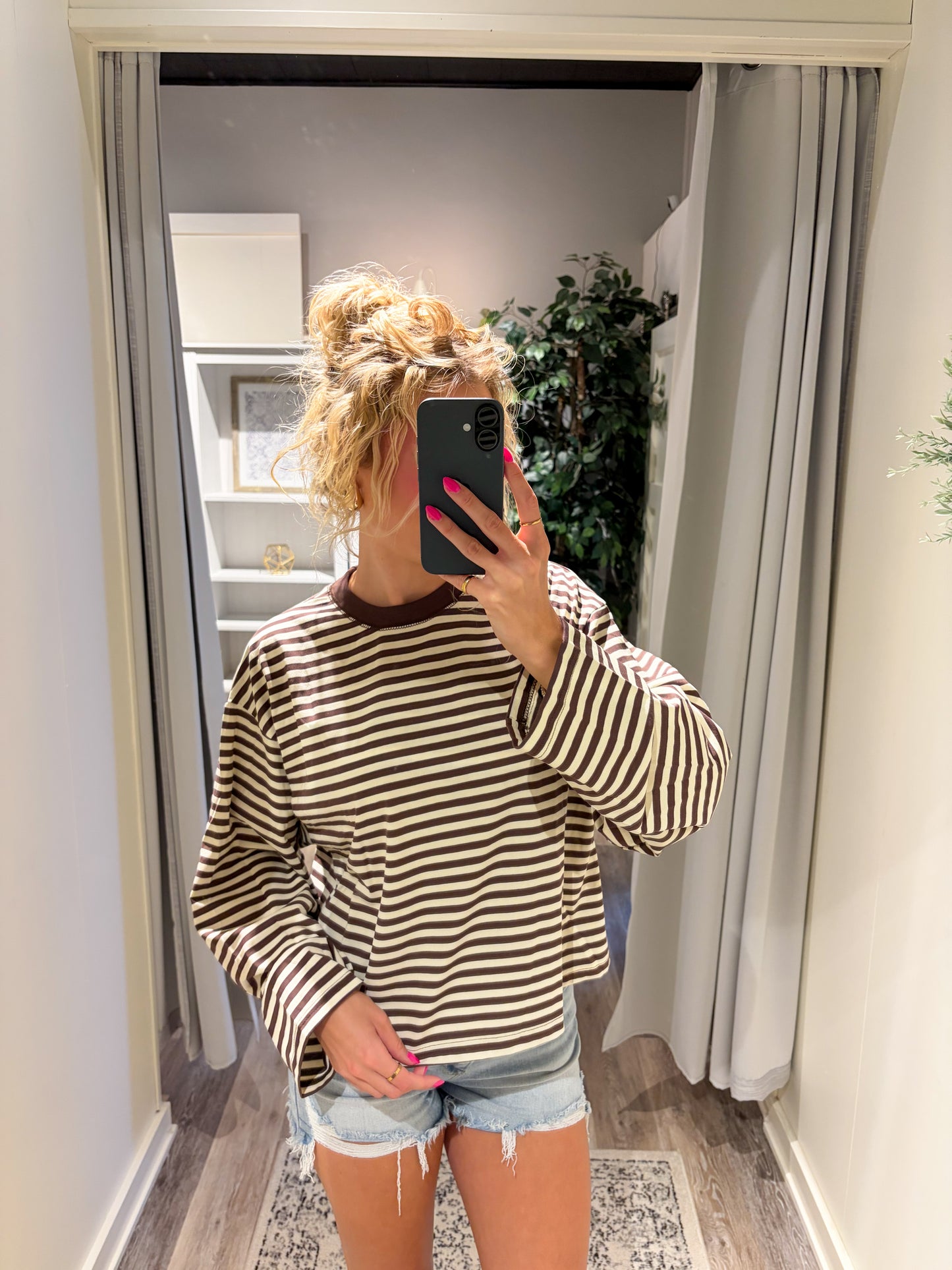 Sadie Stripe Top