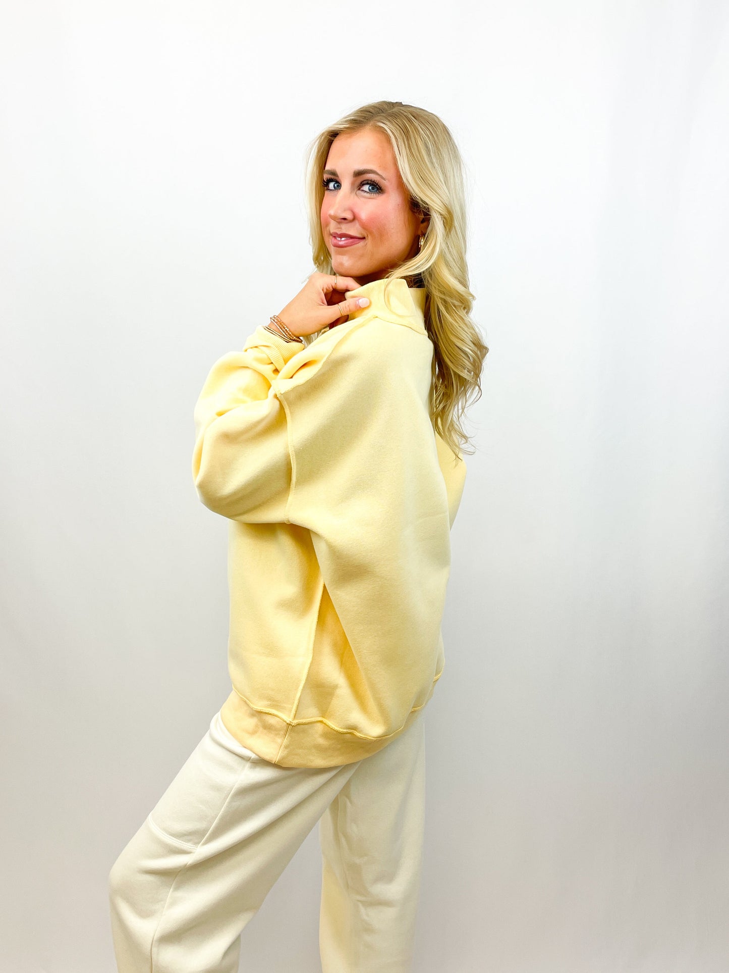Lemon Mock Neck
