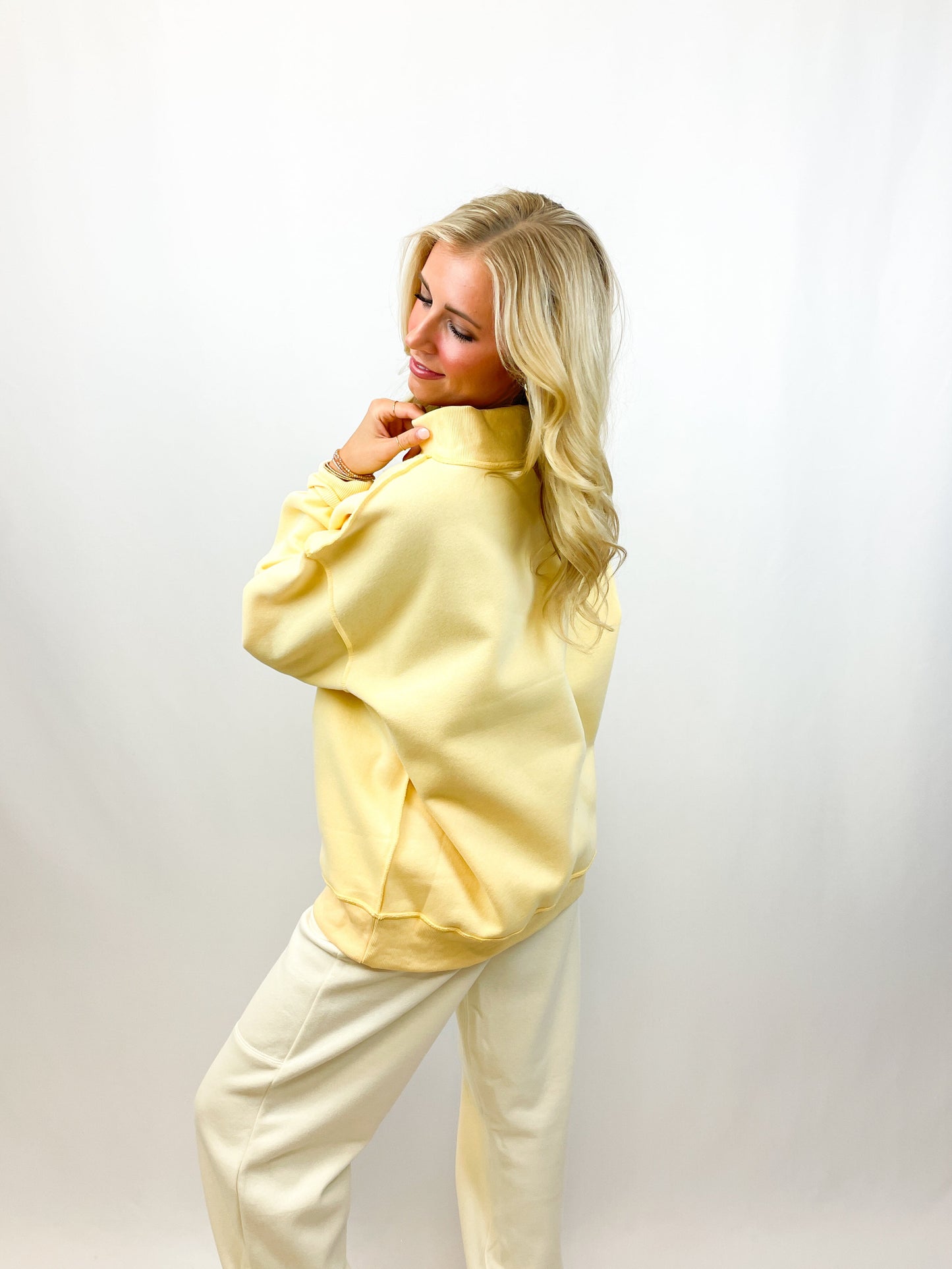 Lemon Mock Neck