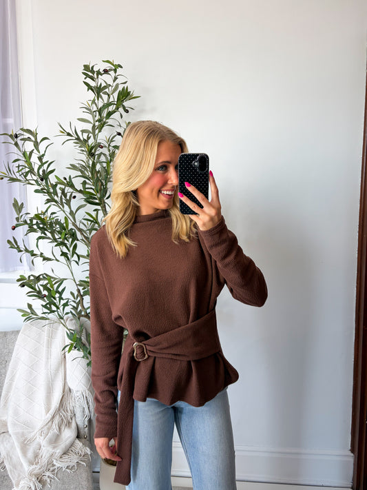London Belted Top