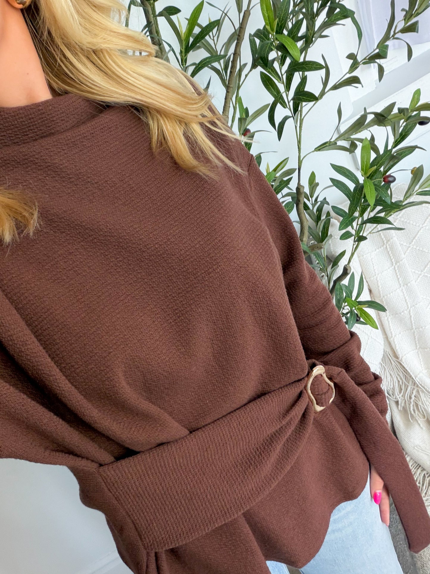 London Belted Top