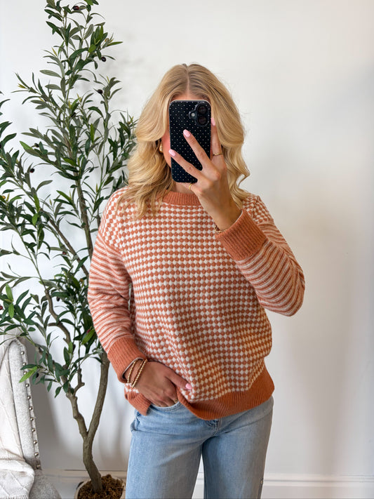 Terracota Knit Sweater
