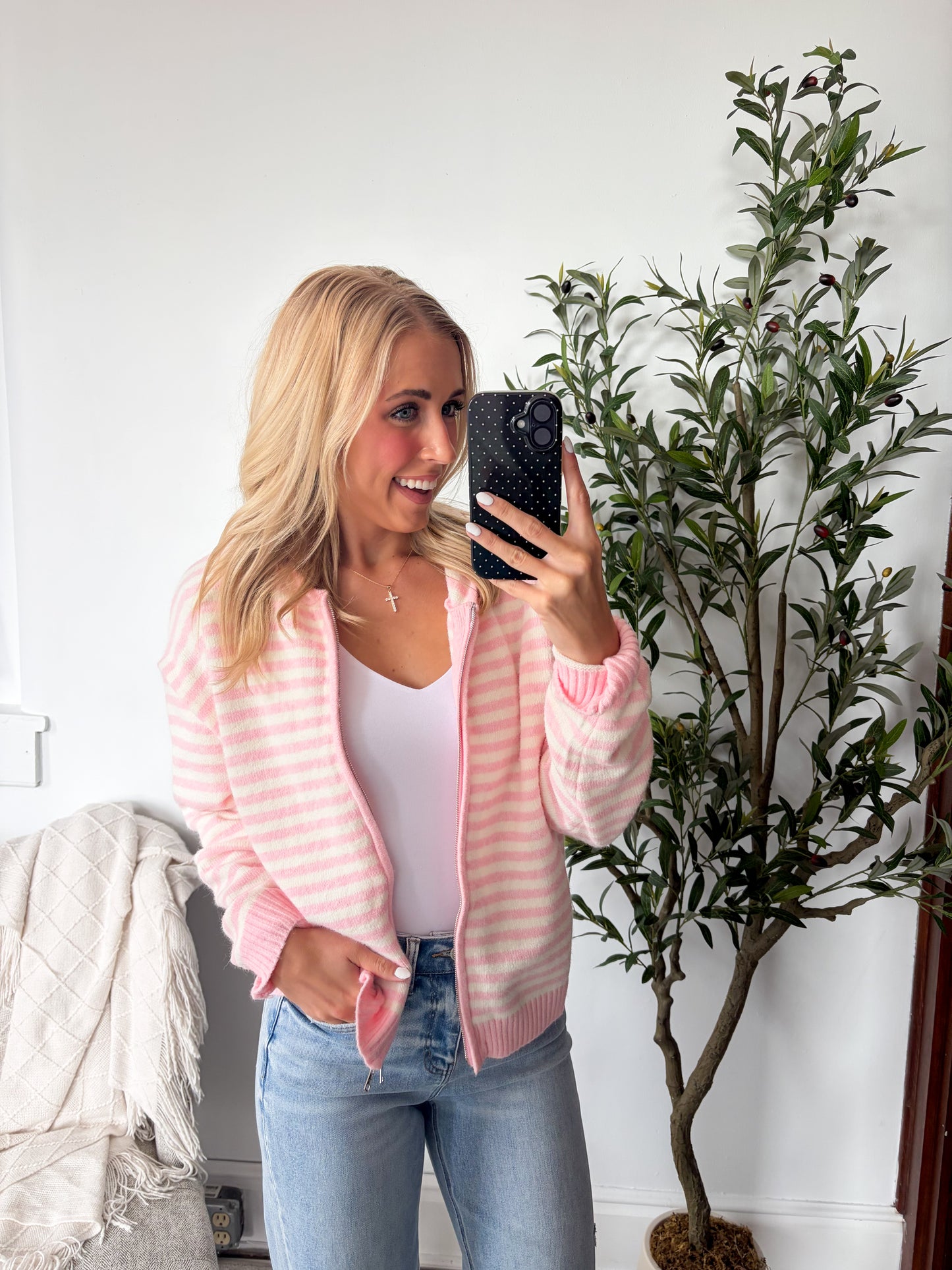 Fall In Love Zip Up