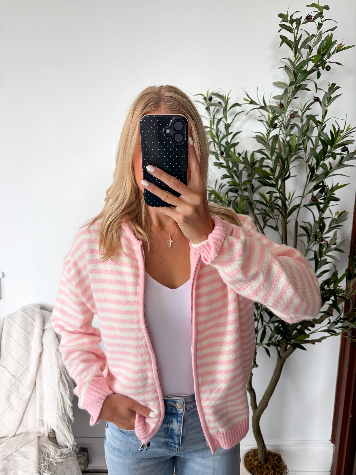 Fall In Love Zip Up
