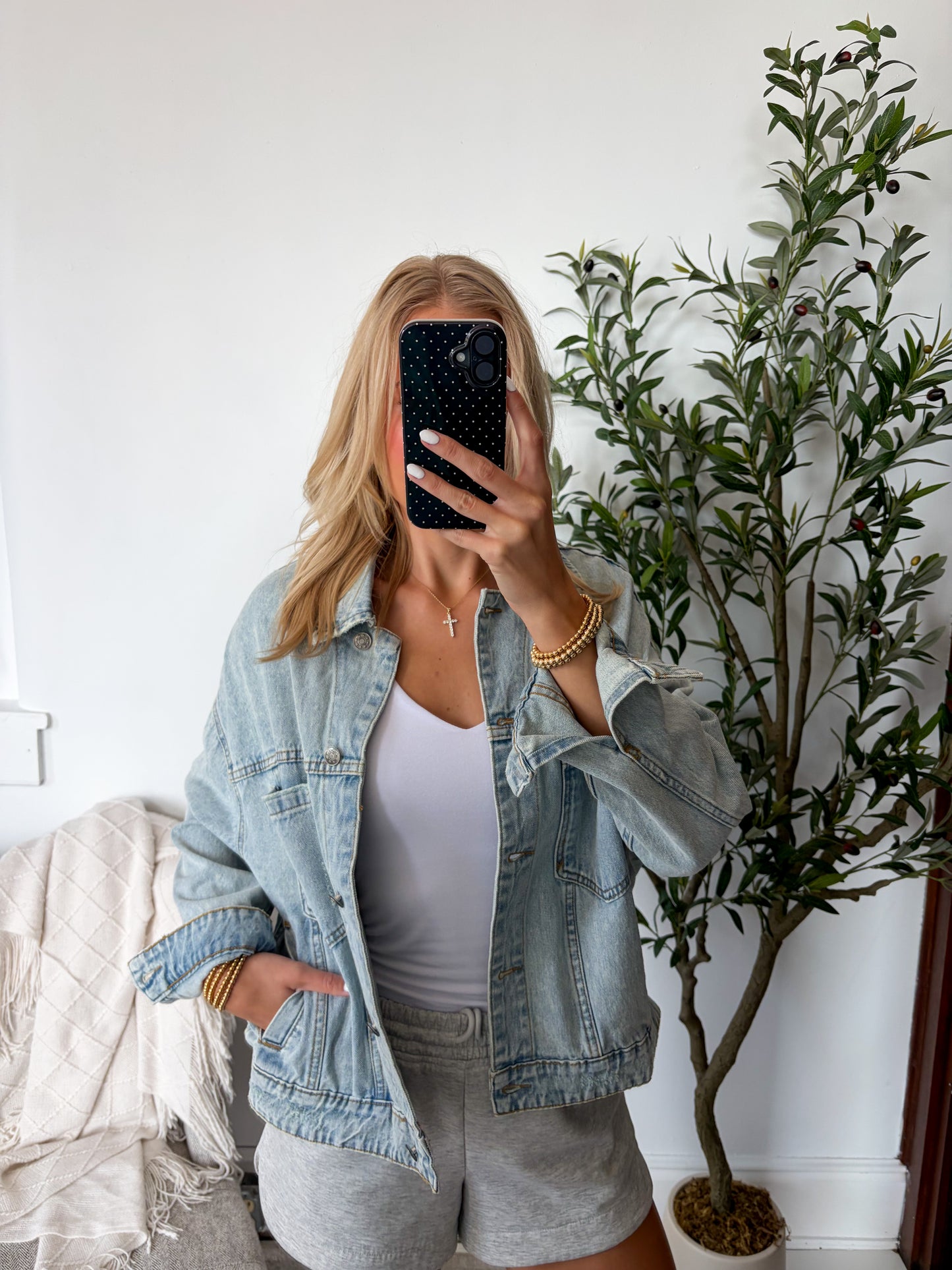 Vintage Washed Denim Jacket
