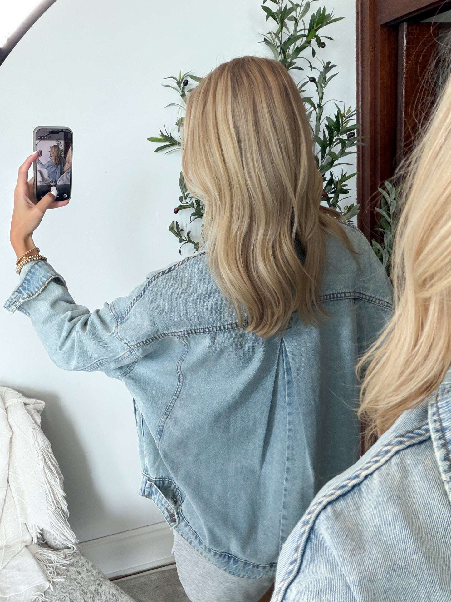 Vintage Washed Denim Jacket