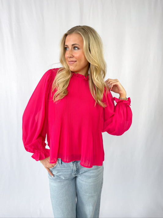 Pinkberry Ruffle Blouse