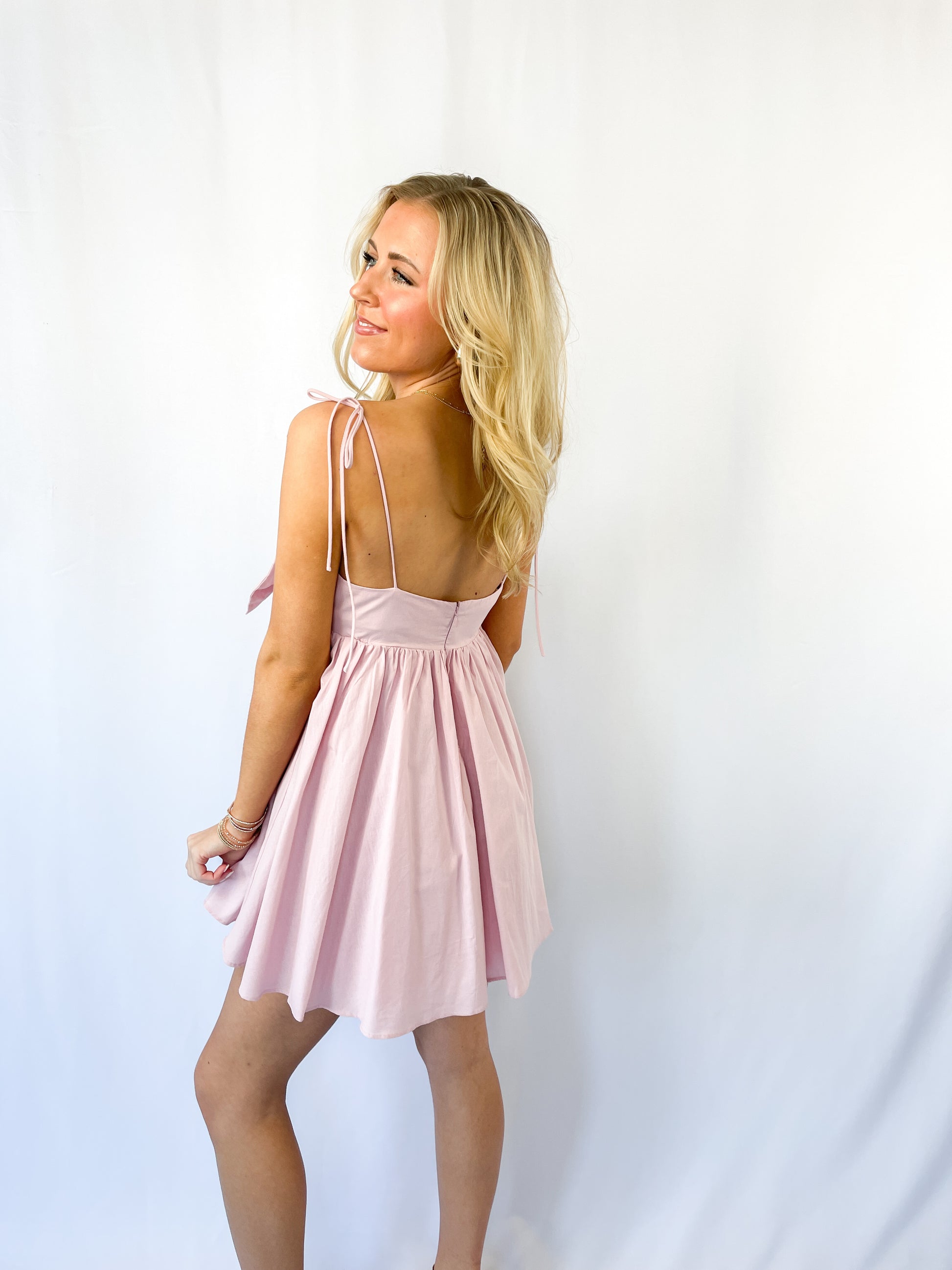 kalene bow tie bodycon dress in lavender Bow Tie Bodycon Dress in Lavender