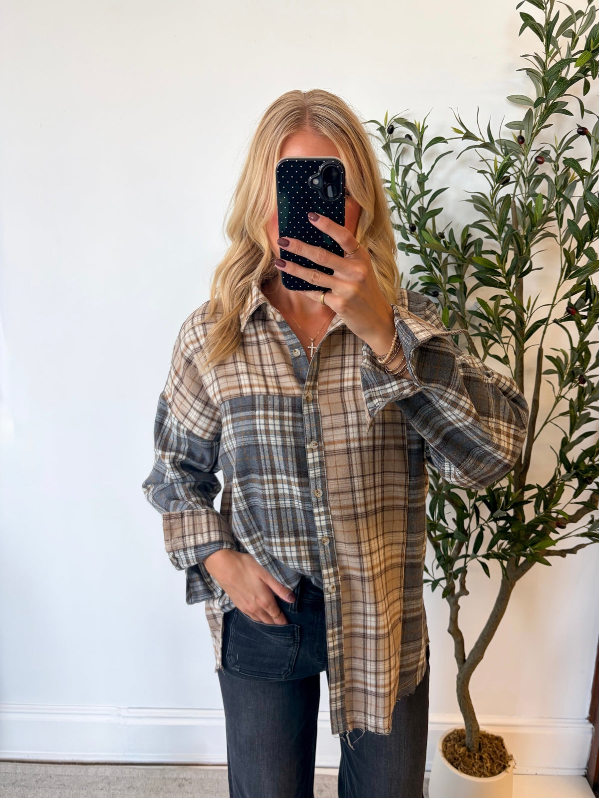 Autumn Market Button-Up