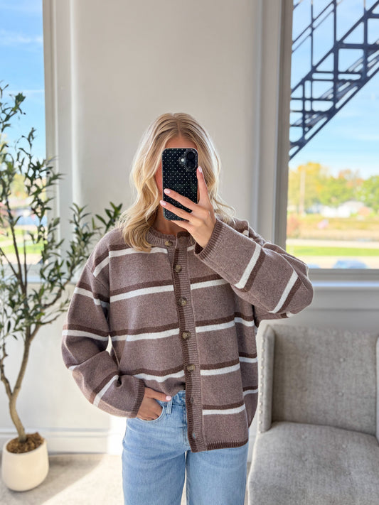 Auggie Stripe Button Down