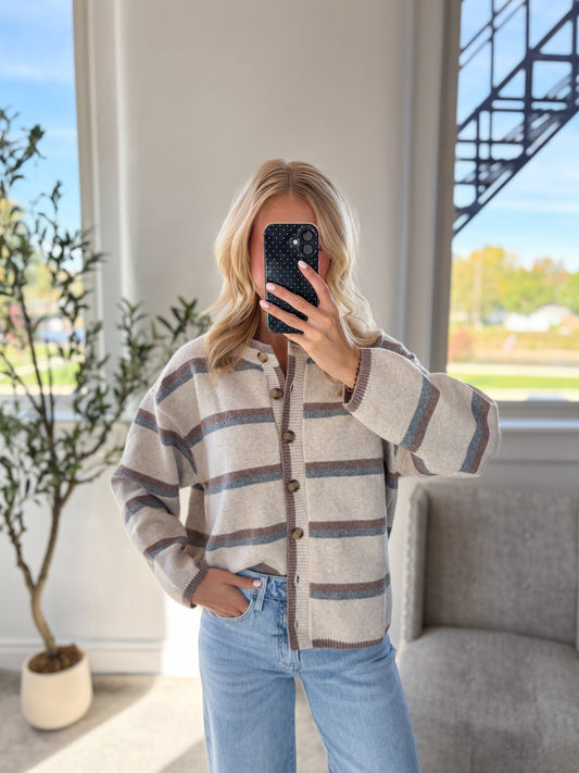 Anderson Stripe Button Down