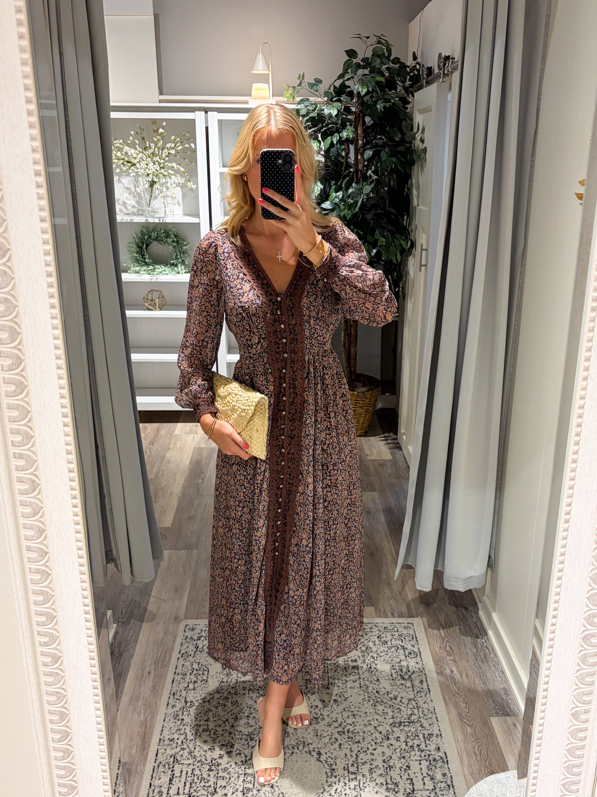 Maple Chai Maxi Dress