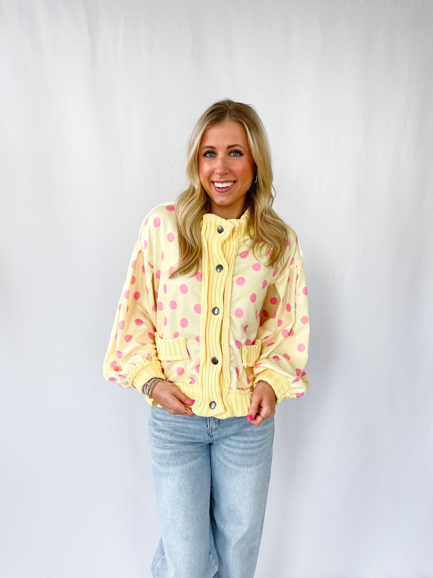 Vintage Polka Dot Jacket