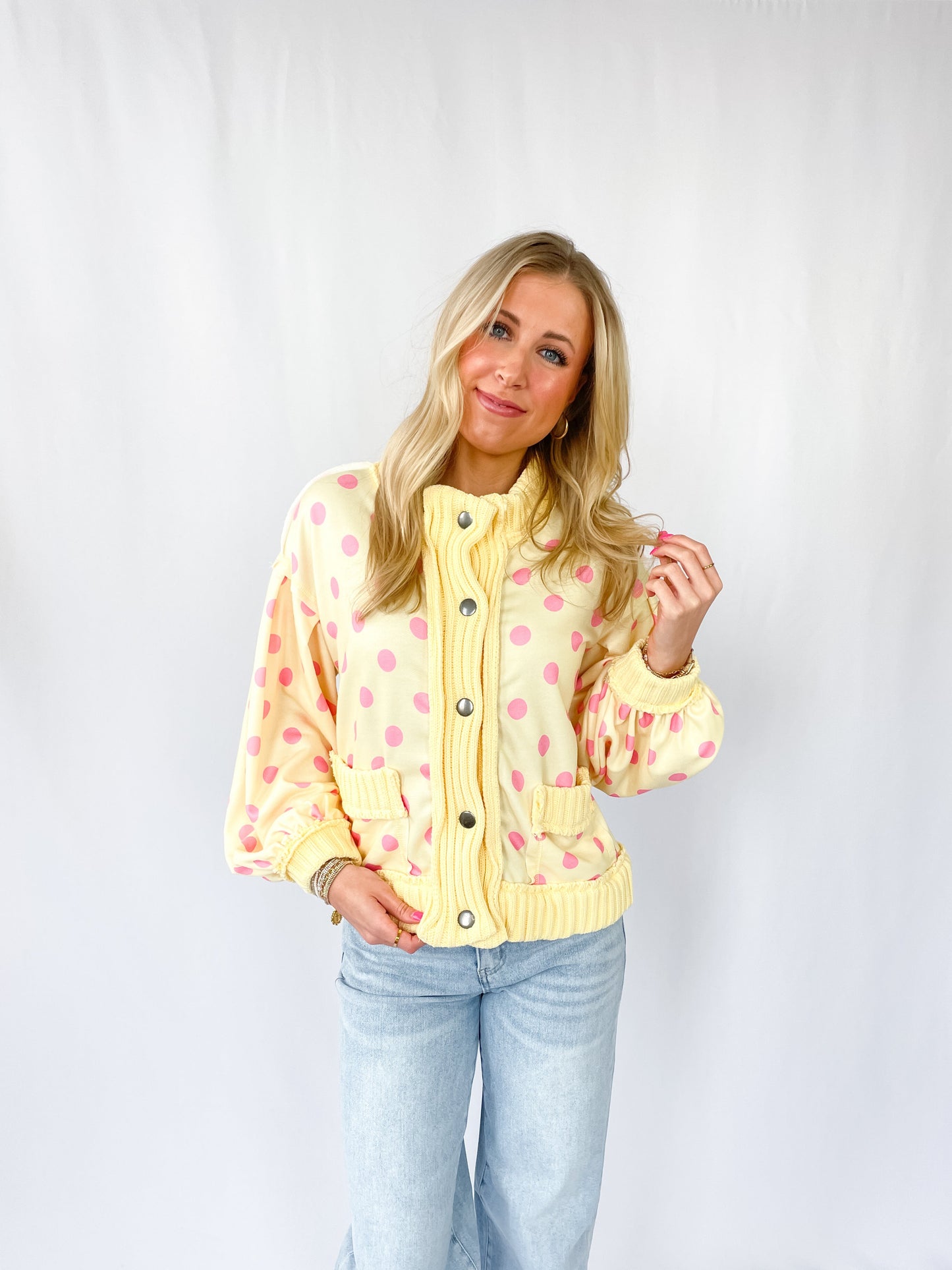 Vintage Polka Dot Jacket