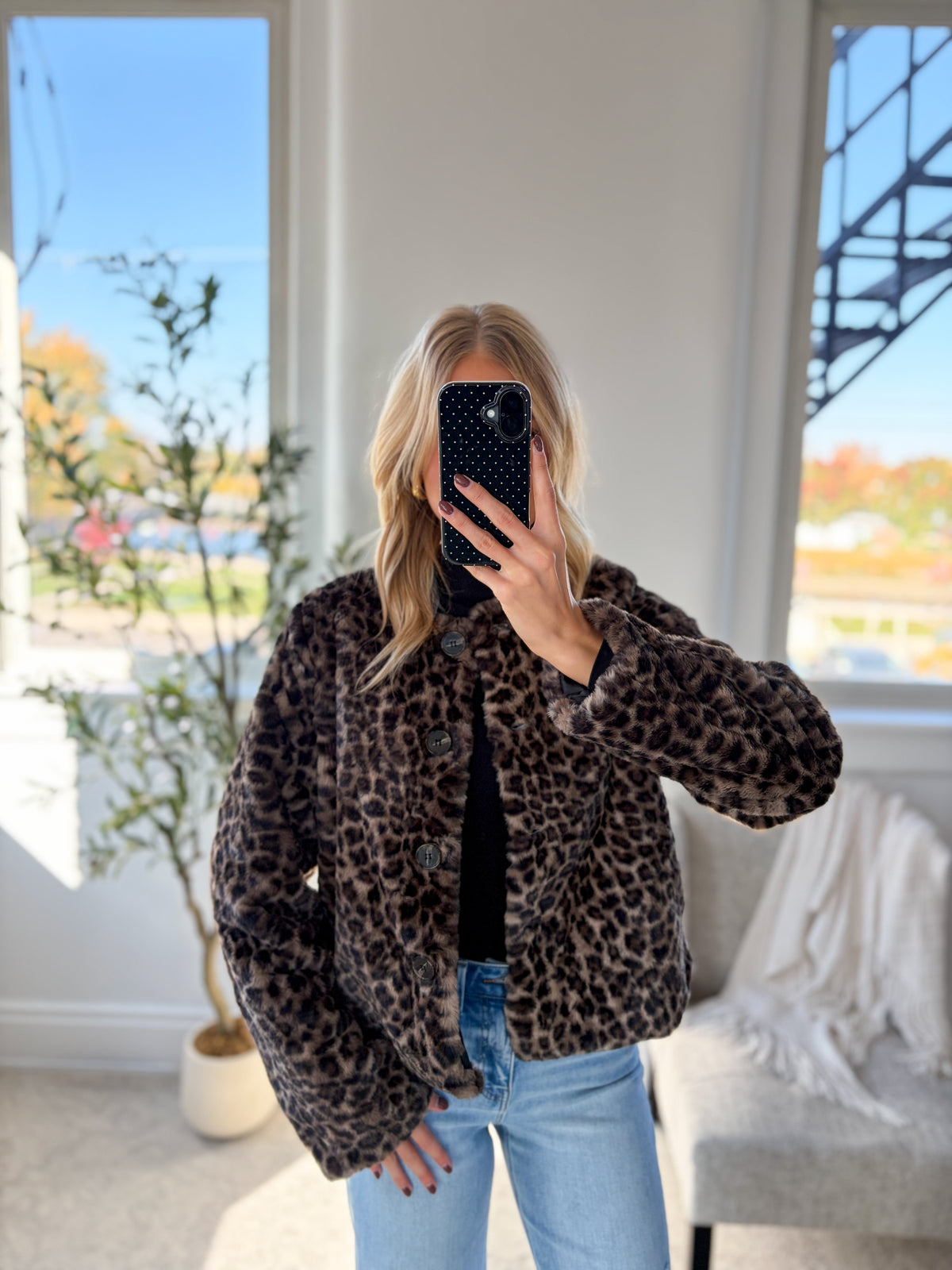 Leopard Luxe Jacket
