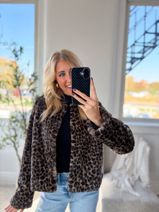 Leopard Luxe Jacket
