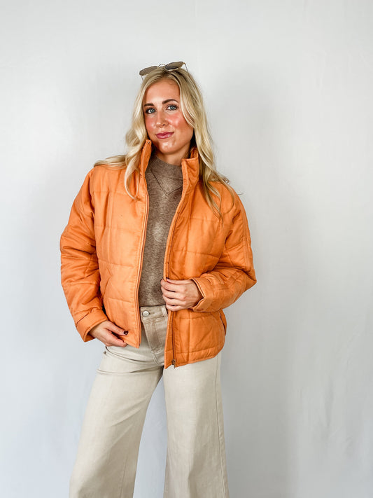 Spice Quilted Puffer Jacket