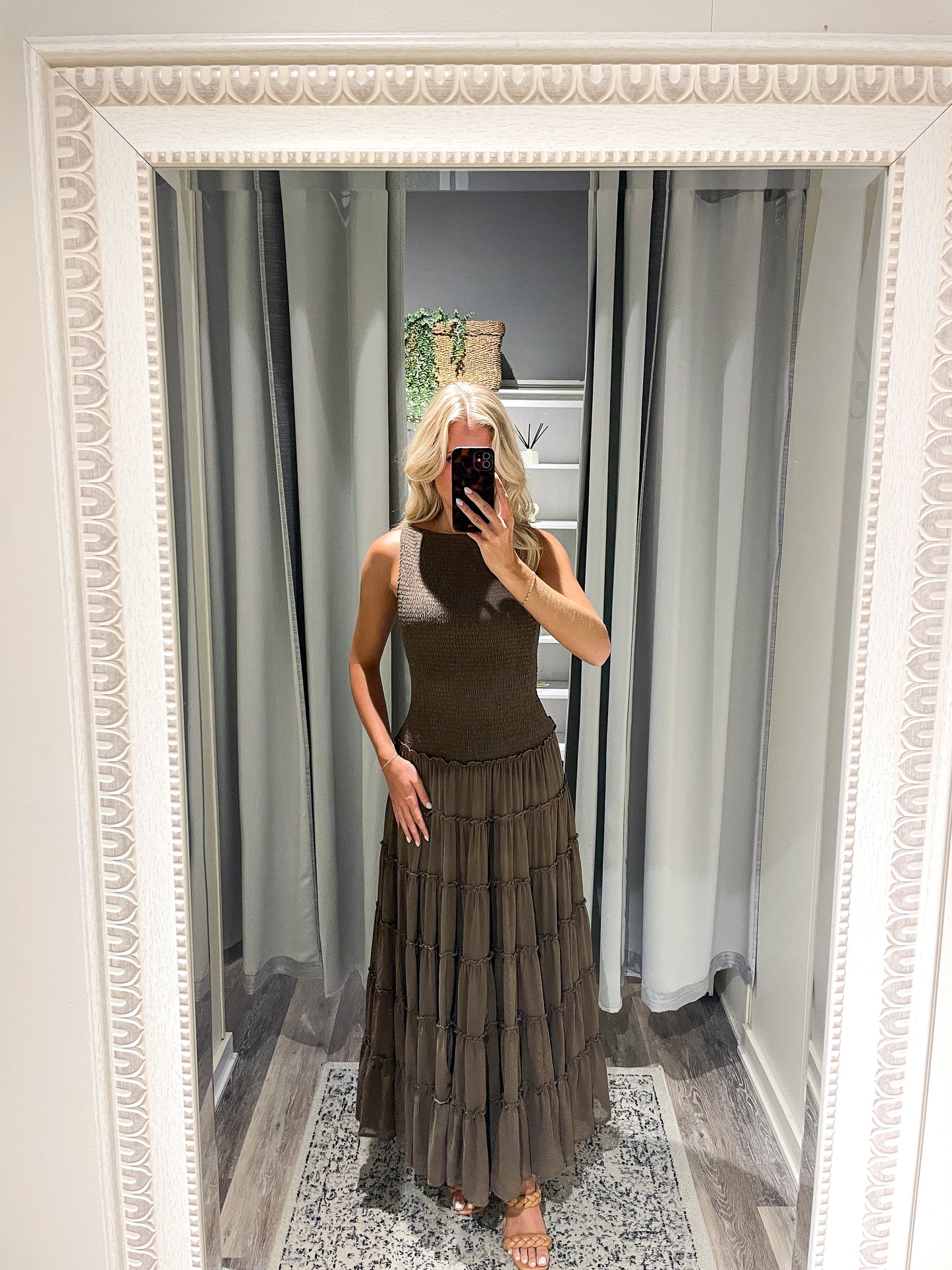 Cocoa Drop Waist Maxi
