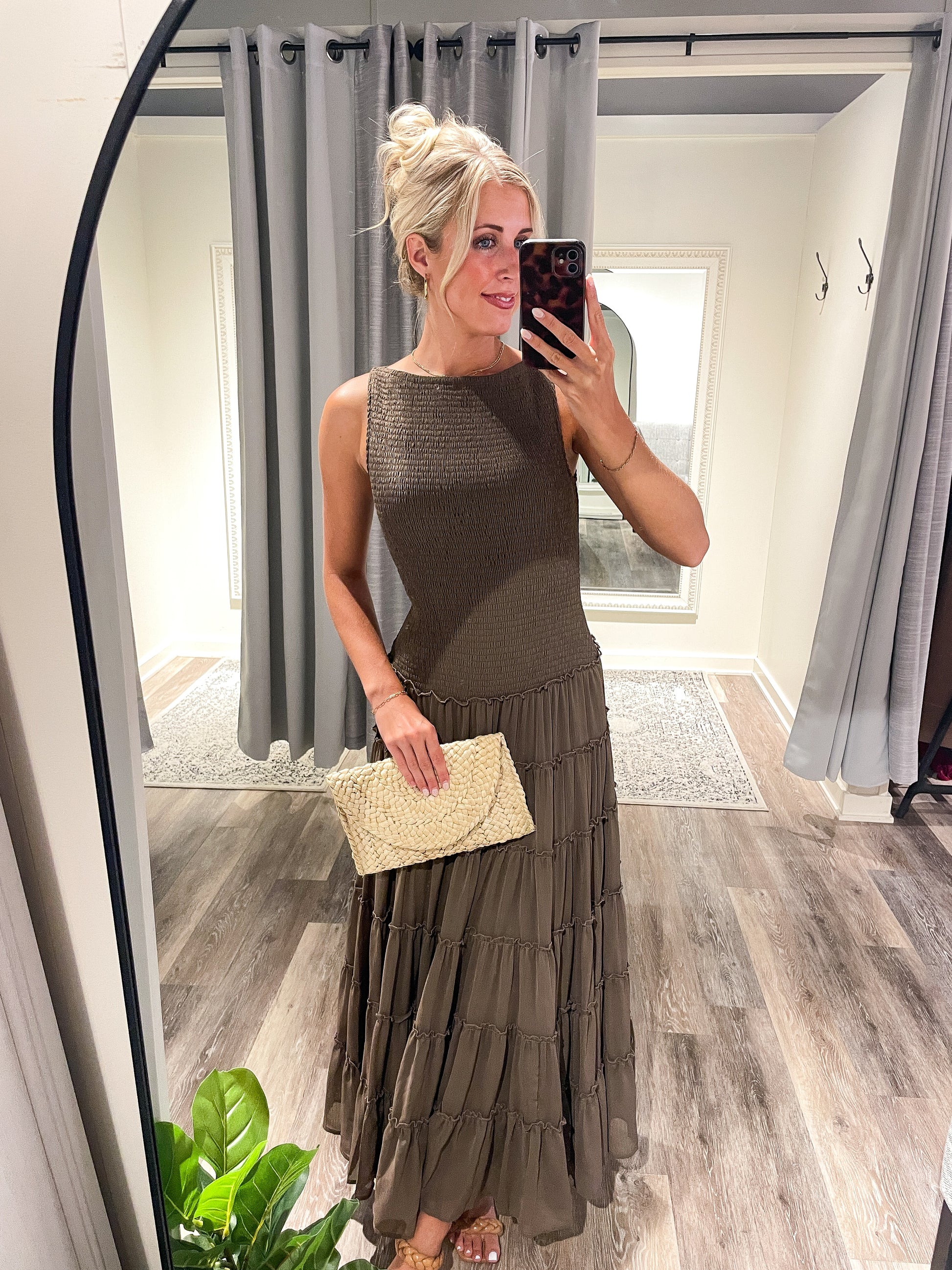 Cocoa Drop Waist Maxi