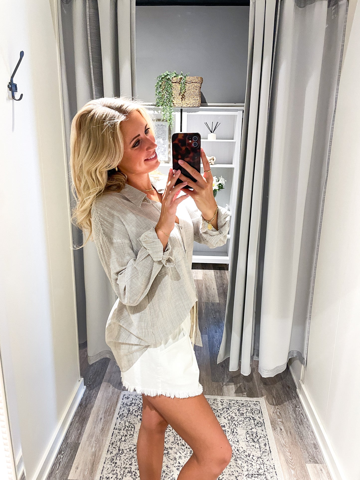 Aubrey Line Button Down