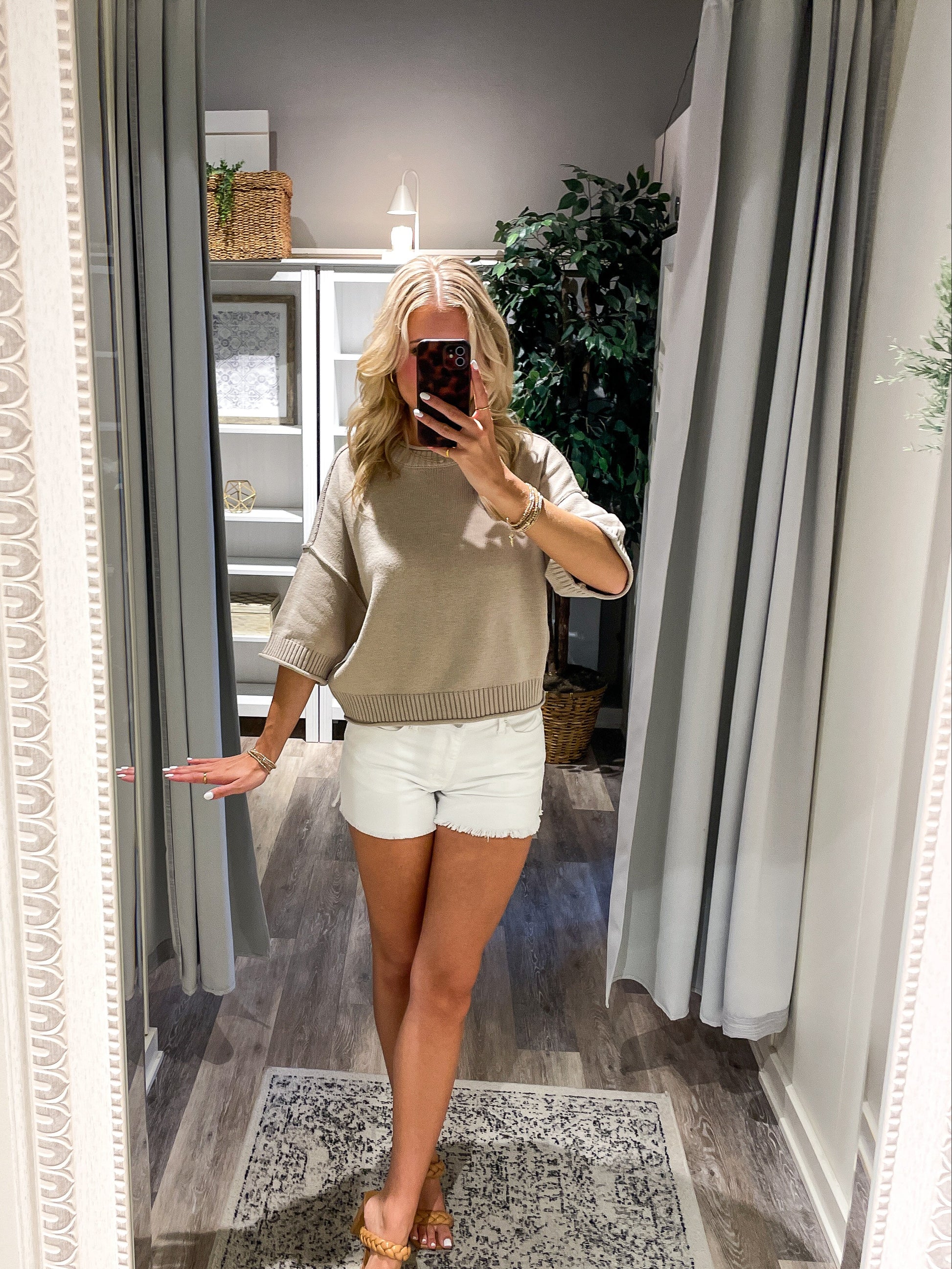 Oat Short Sleeve Knit