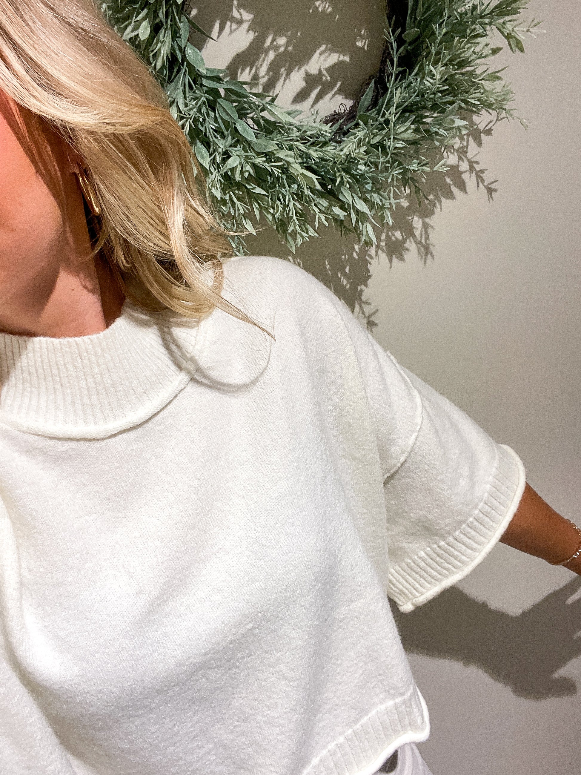 Shell Short Sleeve Knit