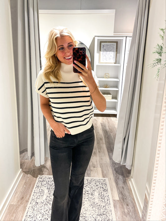 Amara Mock Neck Top