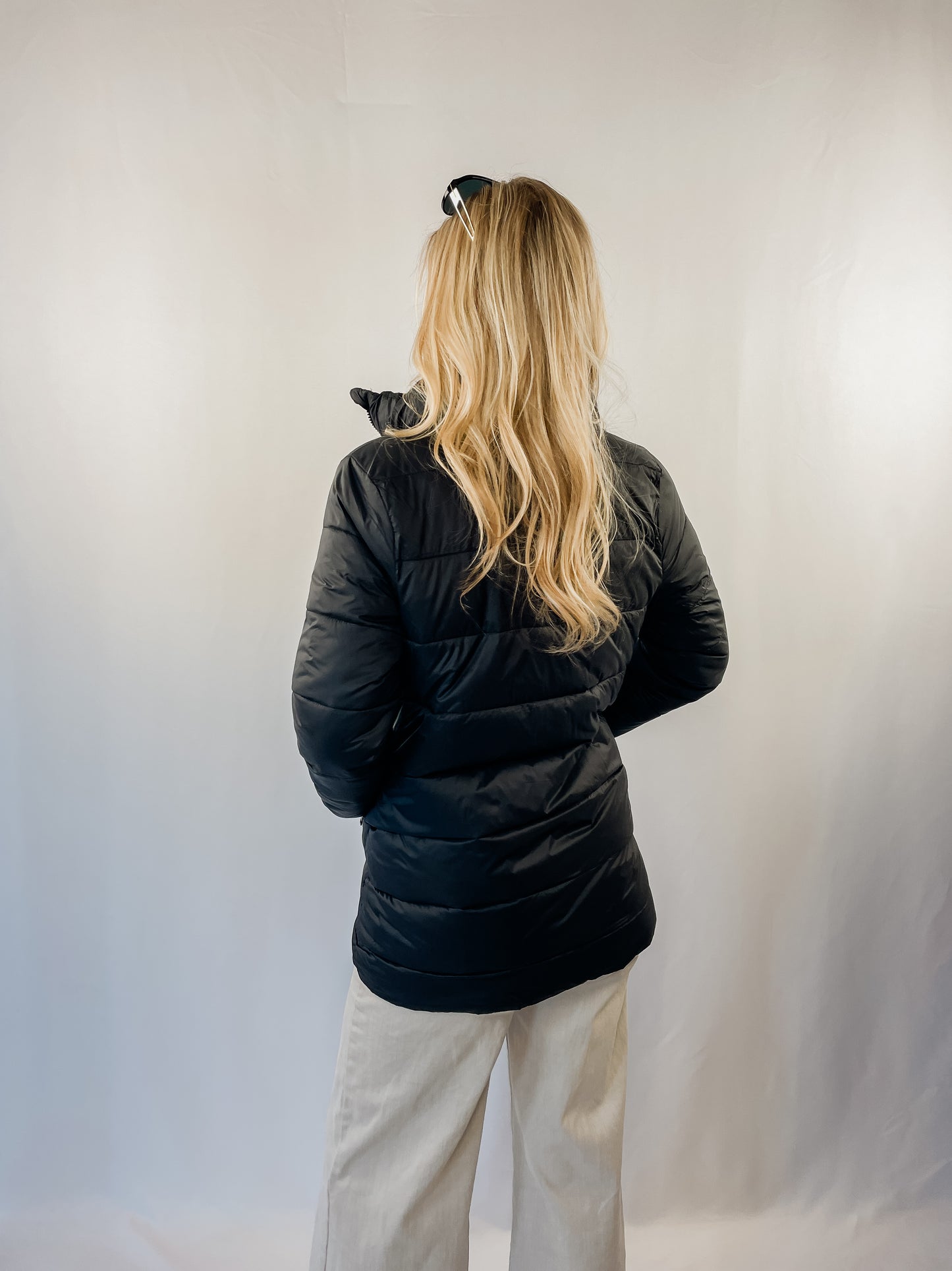Black Puffer Coat