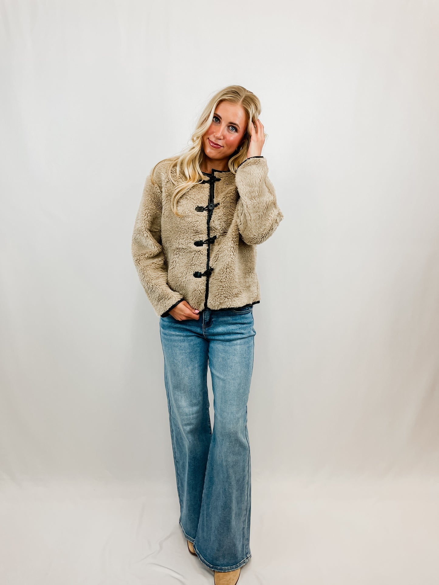 Teddy Toggle Jacket