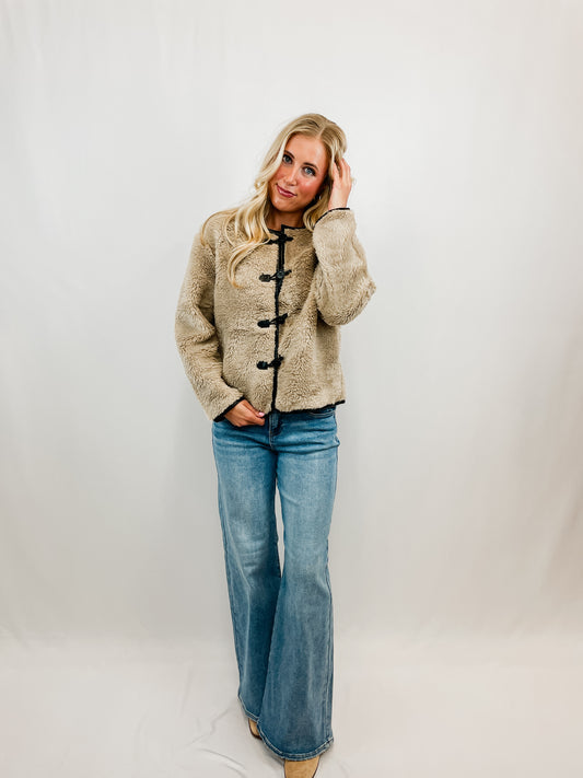 Teddy Toggle Jacket