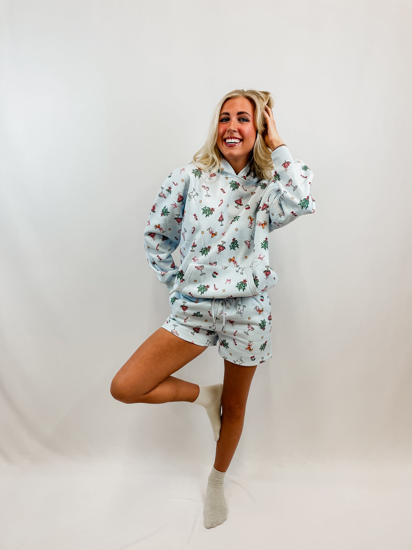 Christmas Dreams Sweatshirt (Blue)