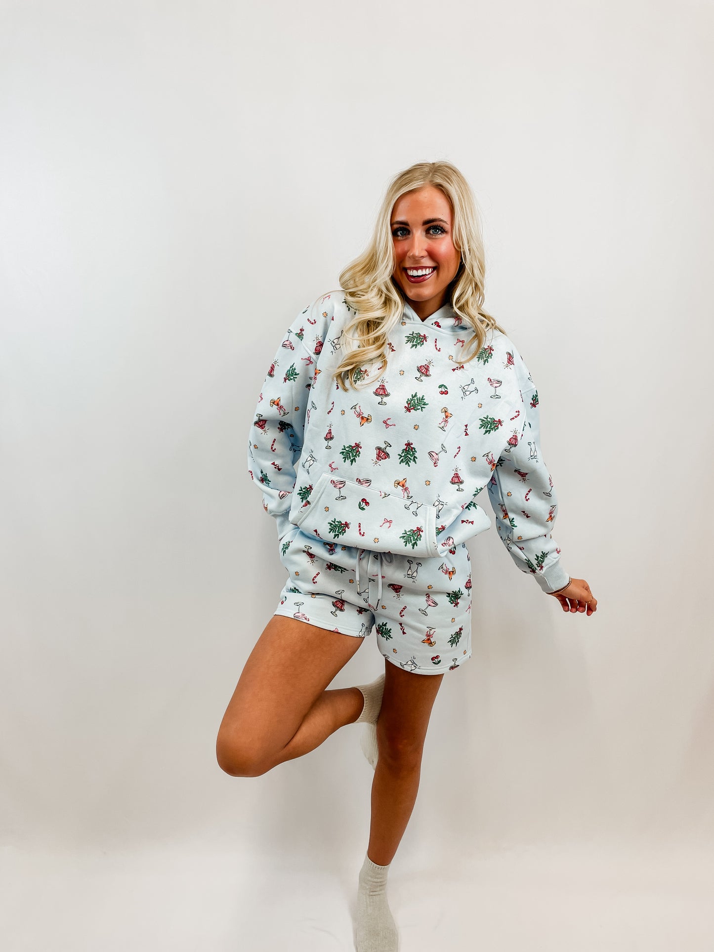 Christmas Dreams Sweatshirt (Blue)