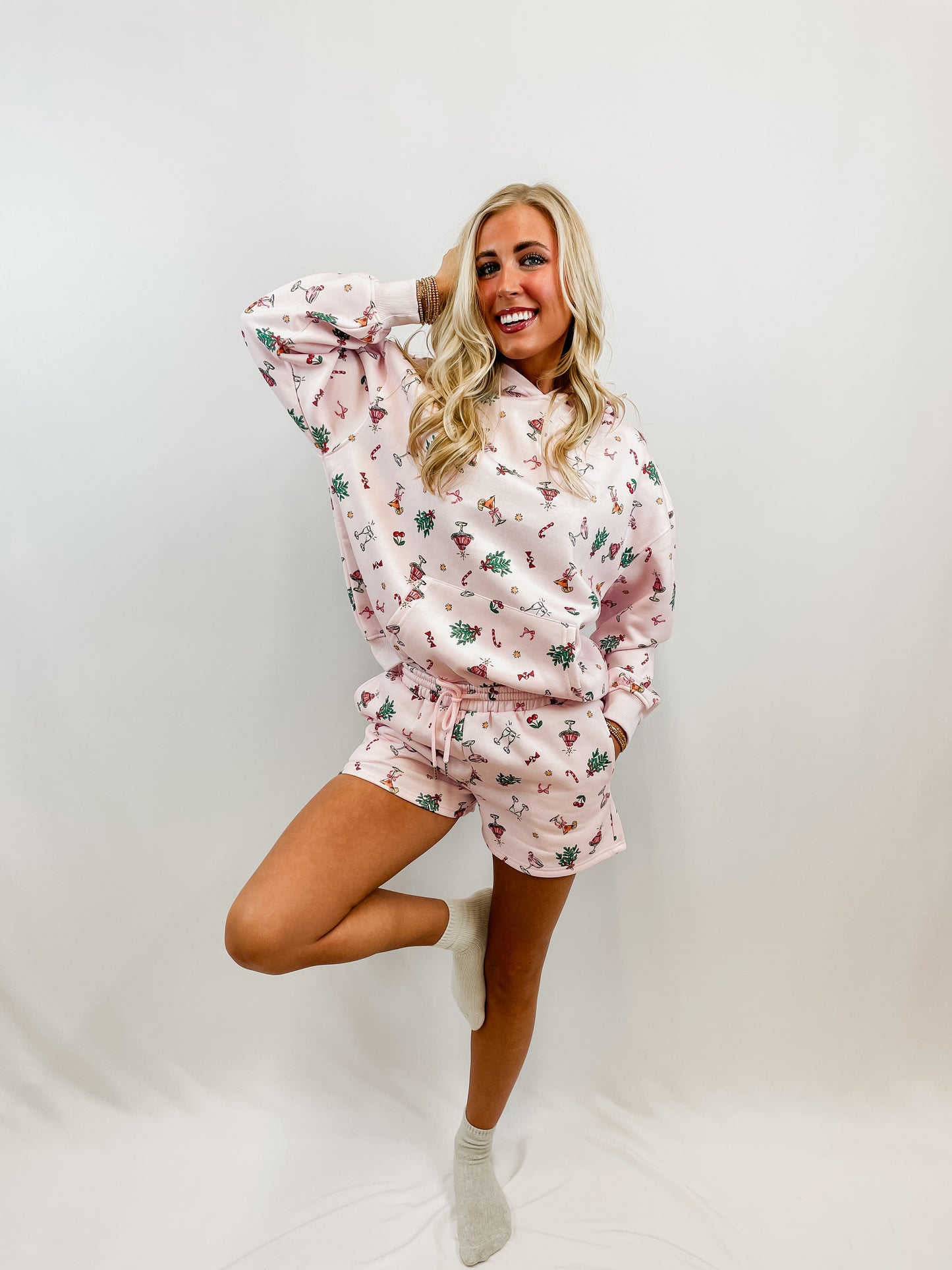 Christmas Dreams Sweatshirt (Pink)