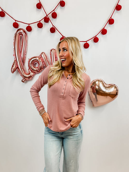Blush Casual Top