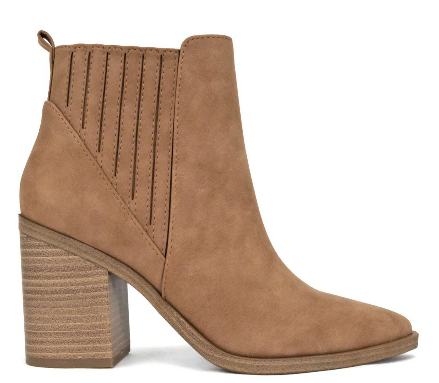 Isa Booties (Chestnut)