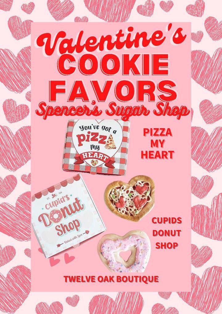 Valentine's Cookie Favors - Pre-Order