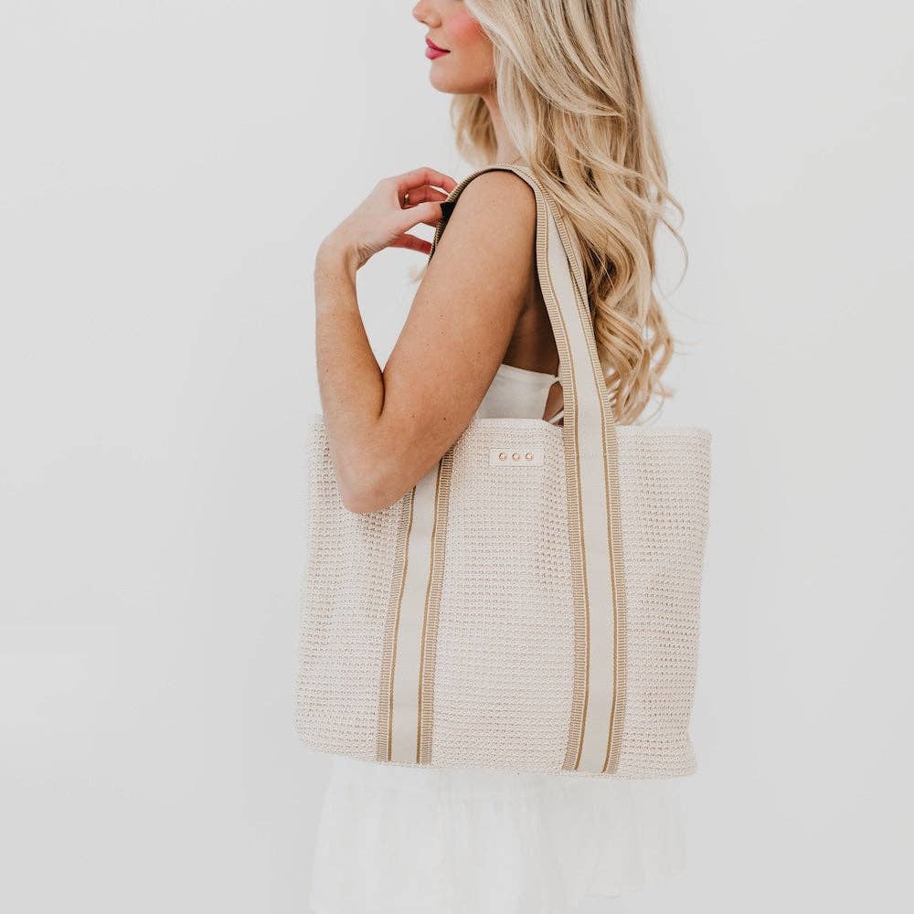 Raffia Tote Bag
