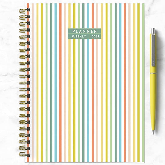 2025 Malibu Stripes Planner