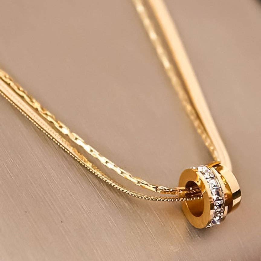 Dainty Chain Multi Layer Necklace
