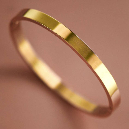 18K Gold Waterproof Bangle