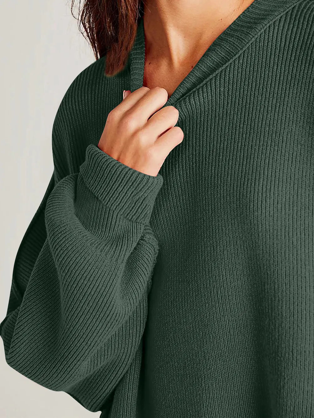 Moss Oversize Sweater