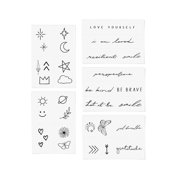 Temp. Tattoo Pack - Forever Favorites