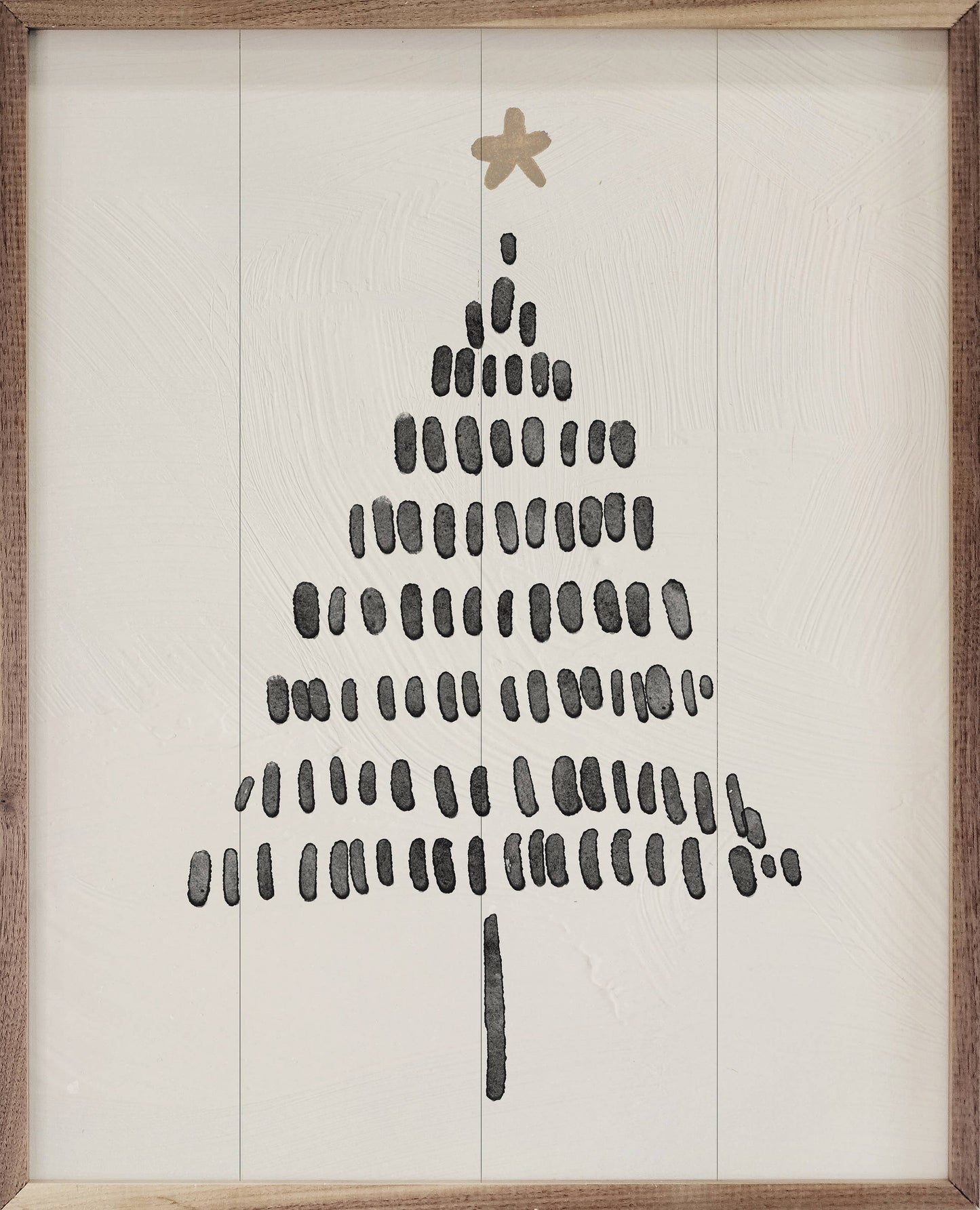 Modern Christmas Tree Sign