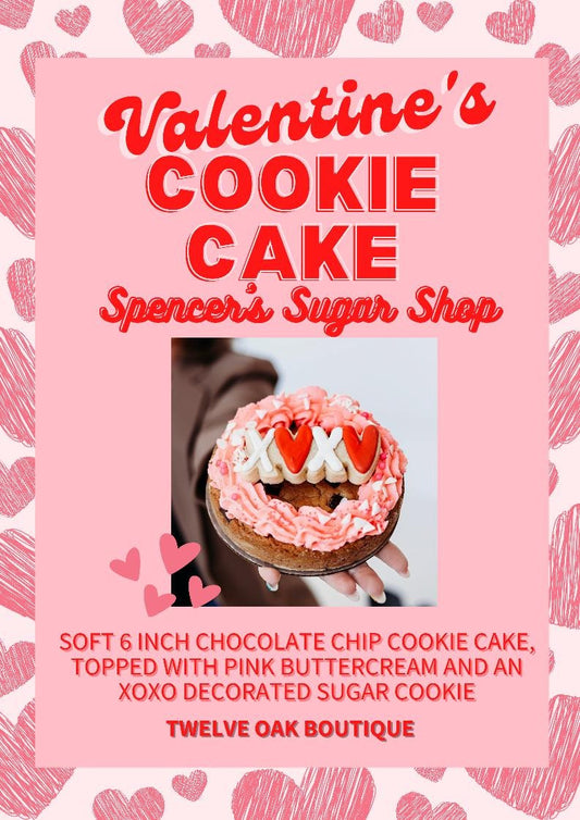 Valentine's Cookie Cake - Pre-Order