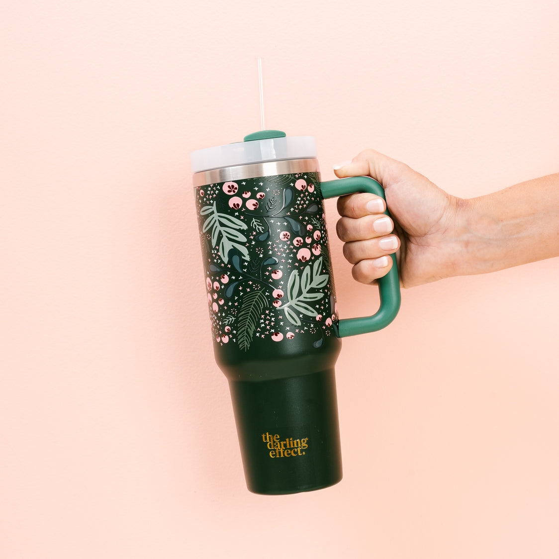 Jolly Sprig Green Tumbler - 40 ounce