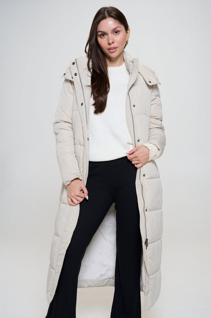 Puffer Parka(Cream)