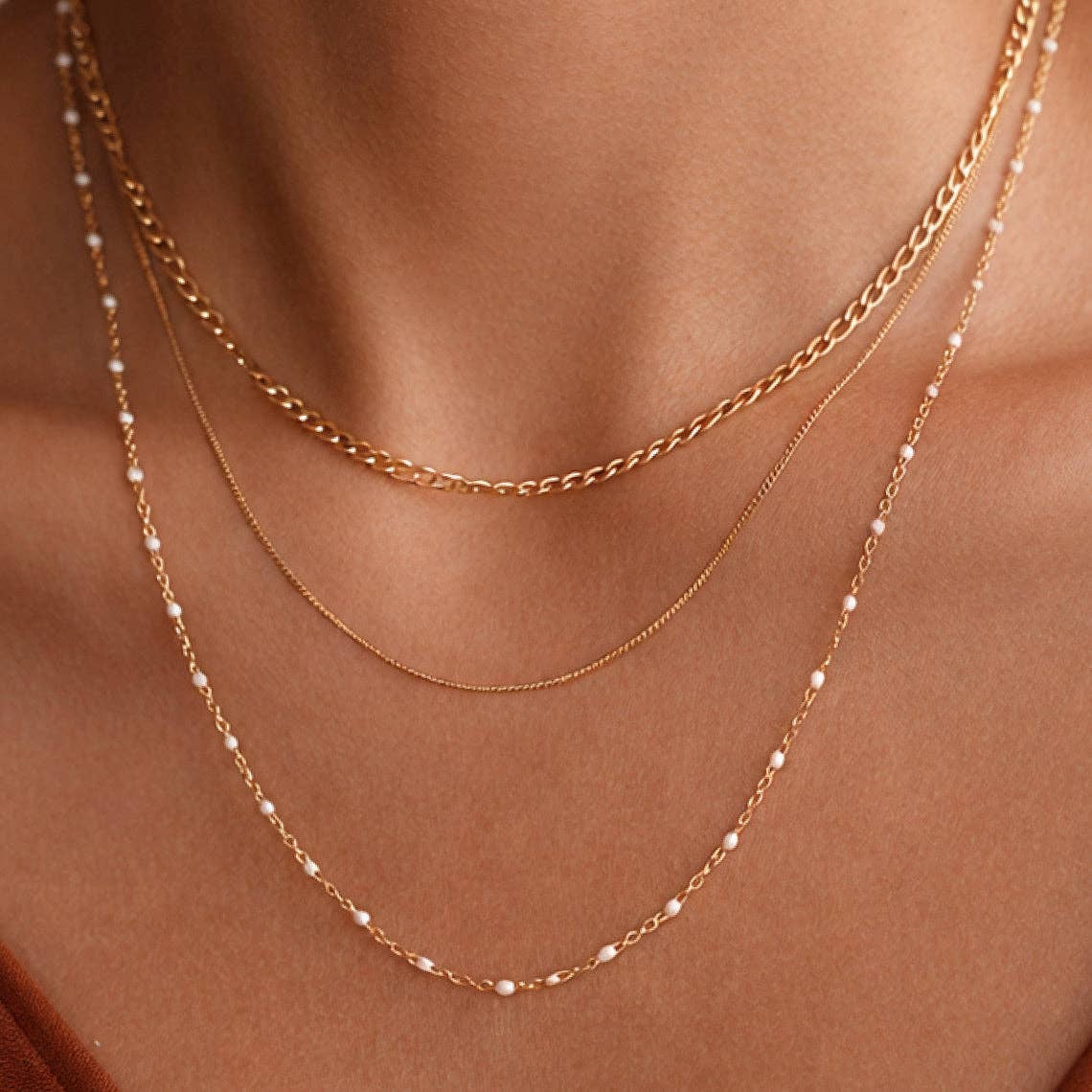 Simple Gold Necklace