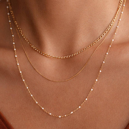 Simple Gold Necklace