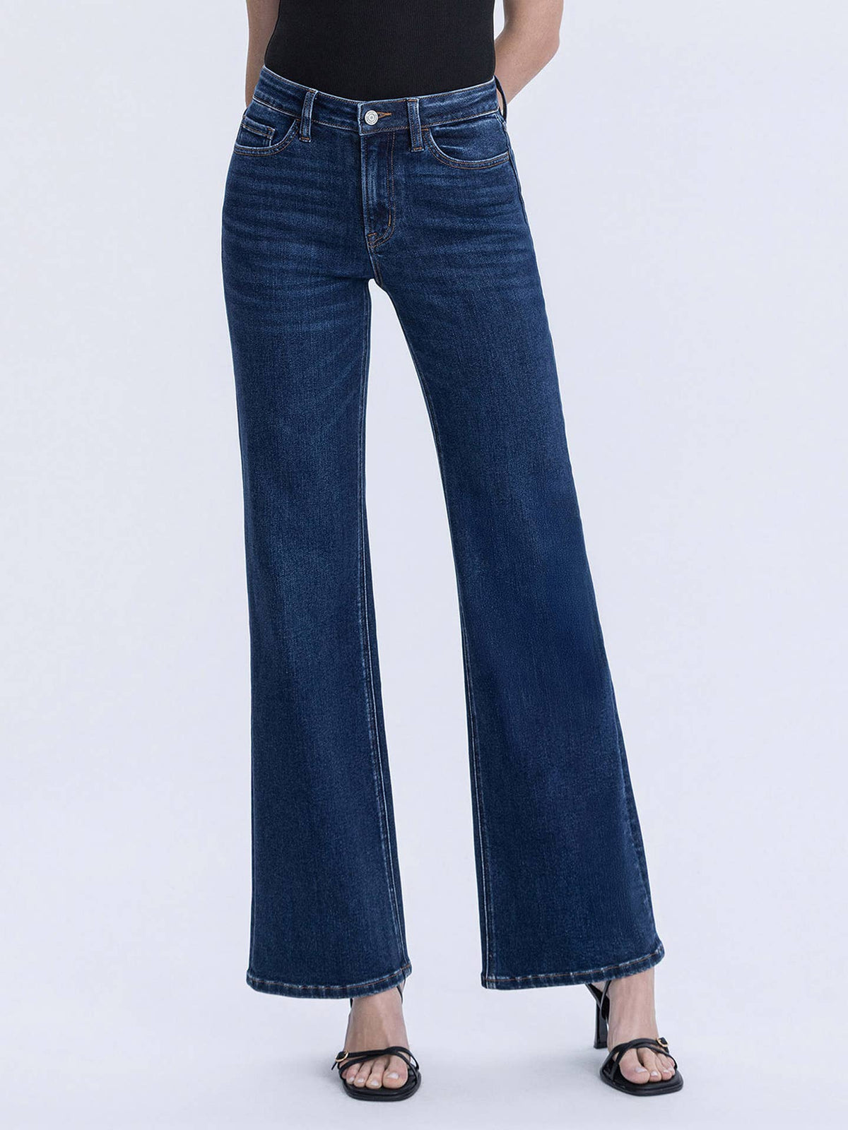 Dark Wash Vintage Flare Jeans