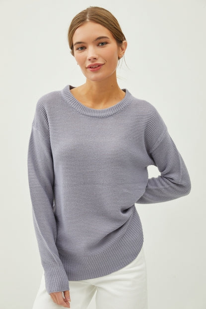 Slate Knit Sweater